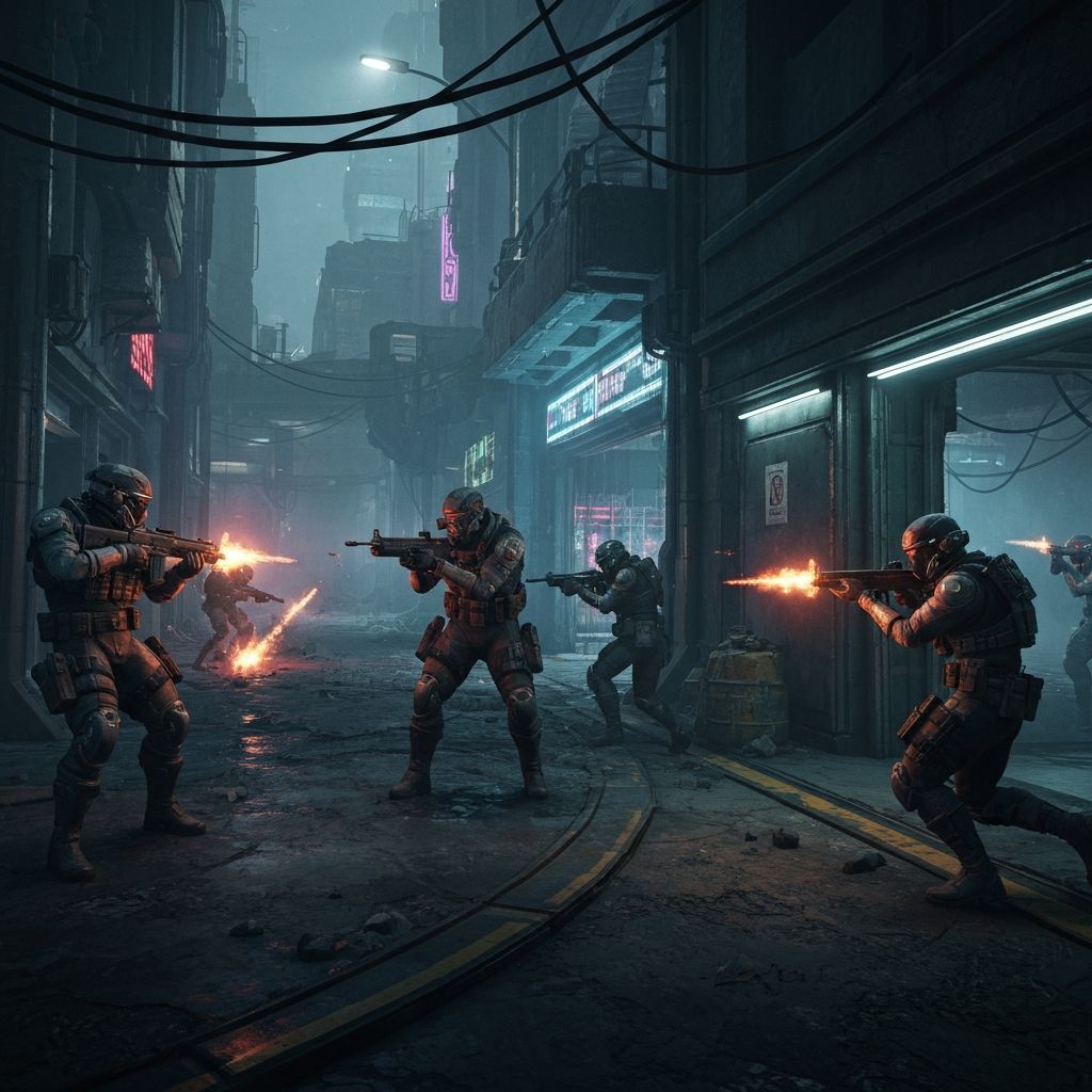 Null Sector gameplay